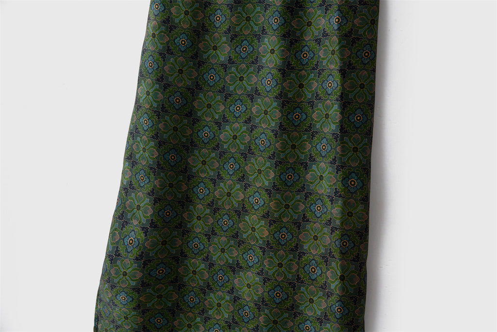 Women’s Mulberry Silk Printed Maxi Skirt