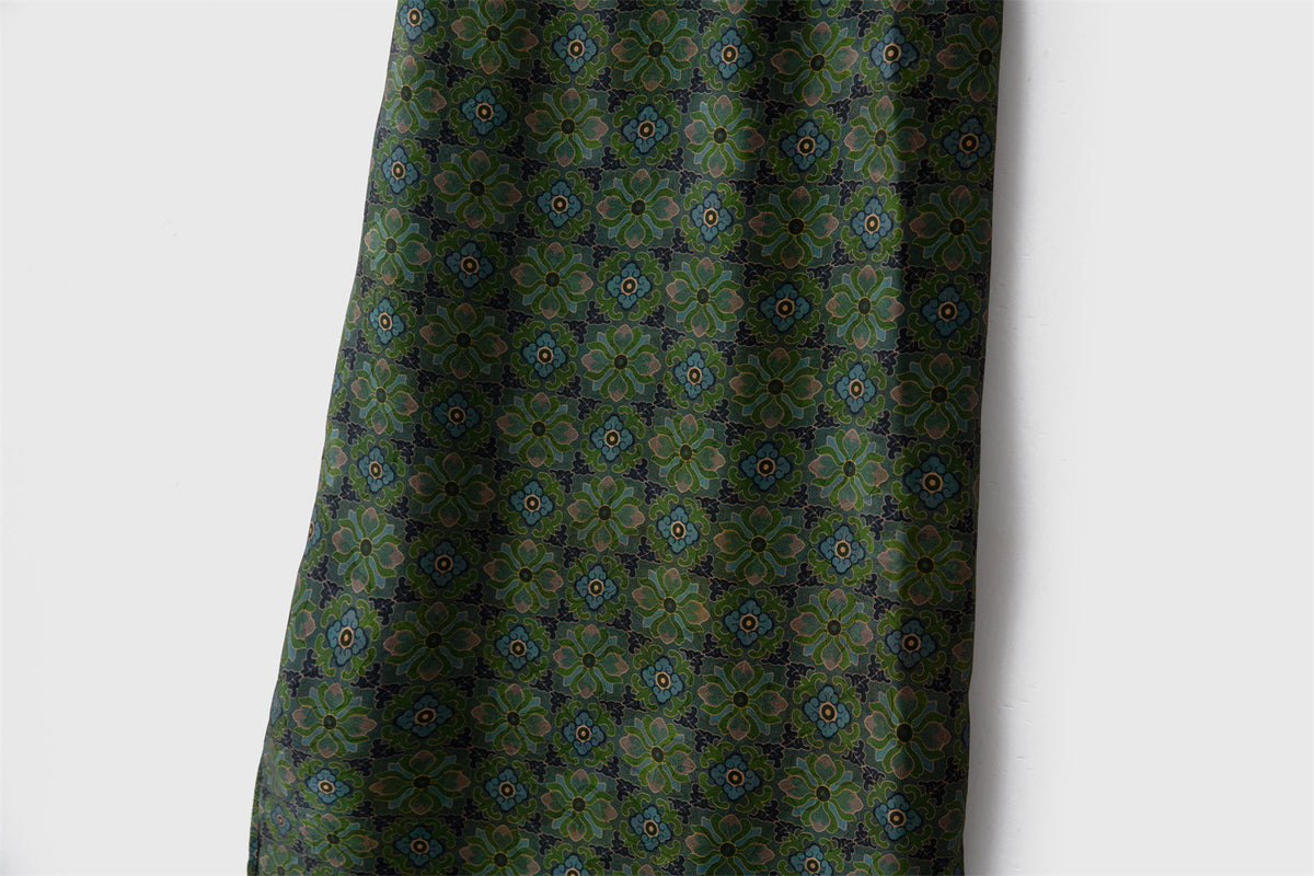Women’s Mulberry Silk Printed Maxi Skirt