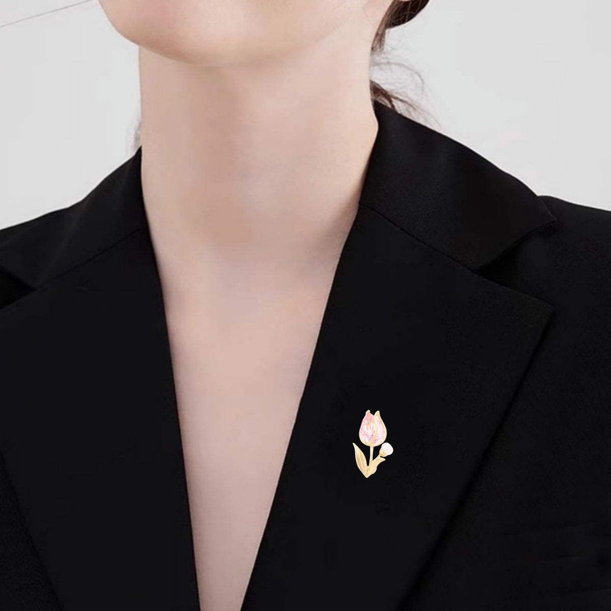 Tulip Flower Brooch
