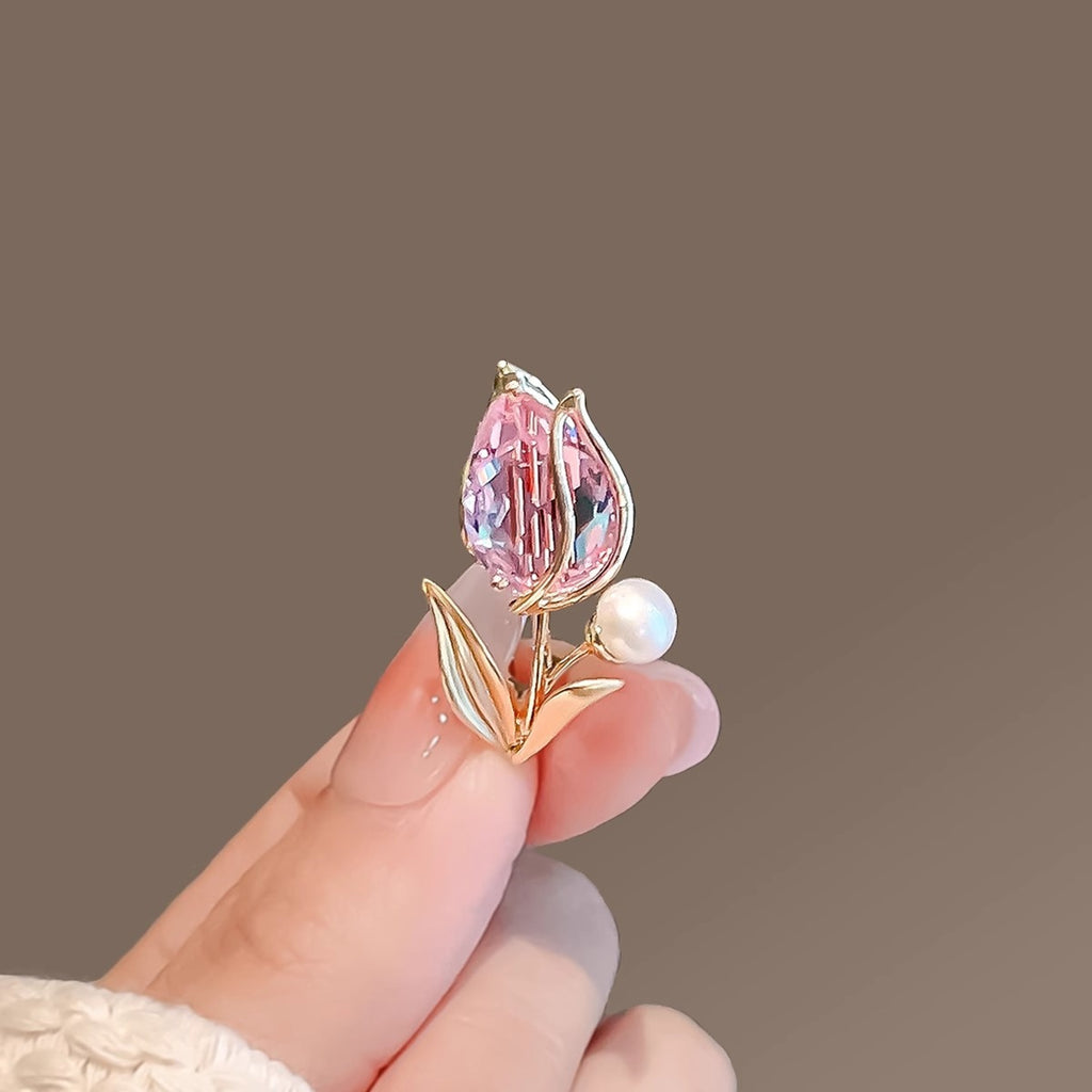 Tulip Flower Brooch