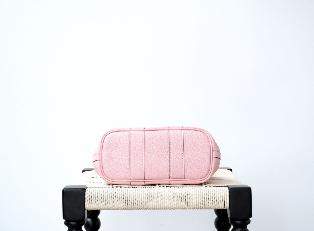 Mini Garden Genuine Leather Handbag