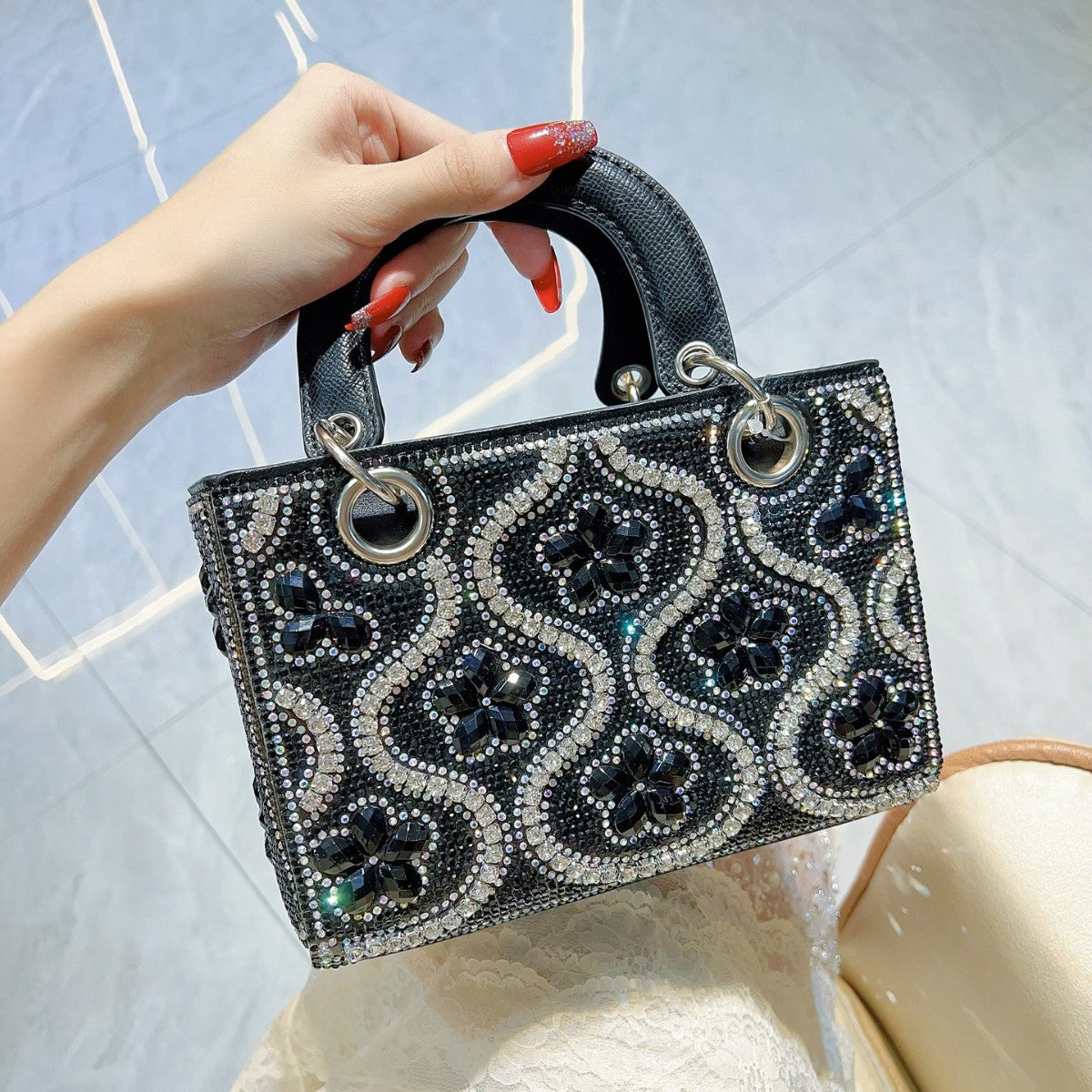 Structured Crossbody Handbag