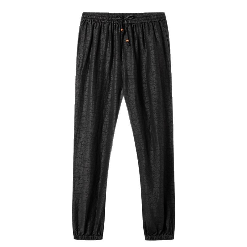 Men’s Mulberry Silk Casual Trousers