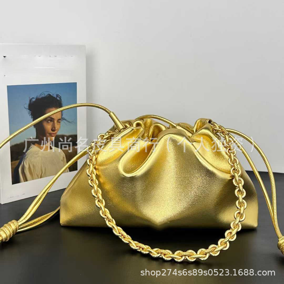 Women’s Pleated Shoulder Bag