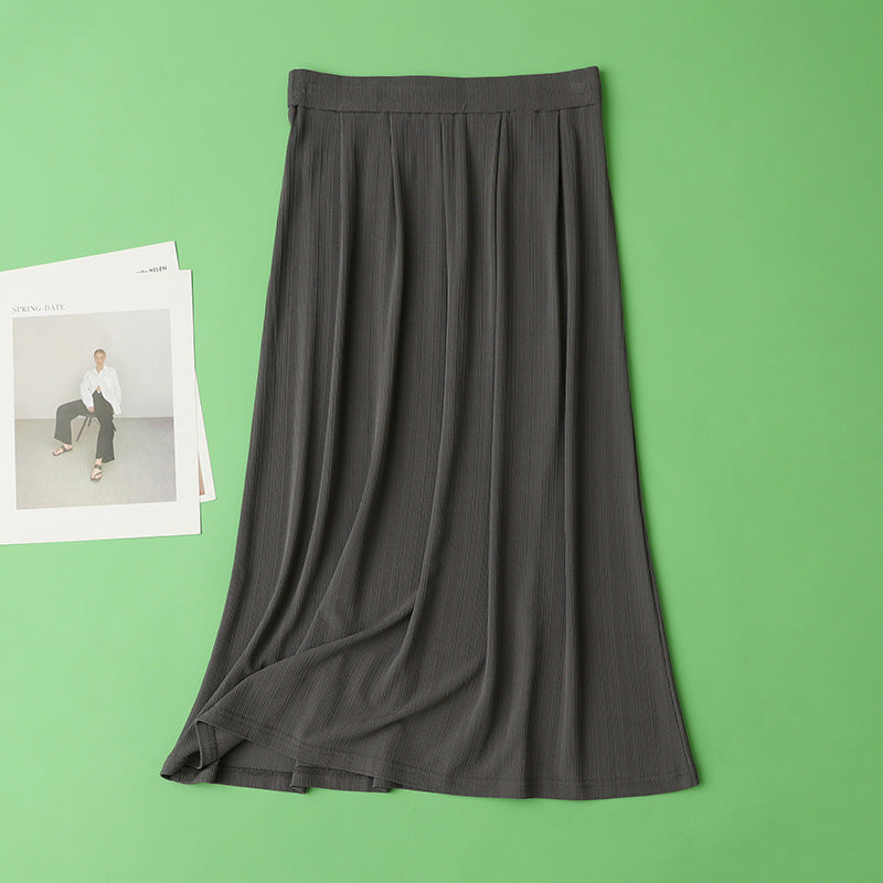 Mulberry Silk A-Line Skirt