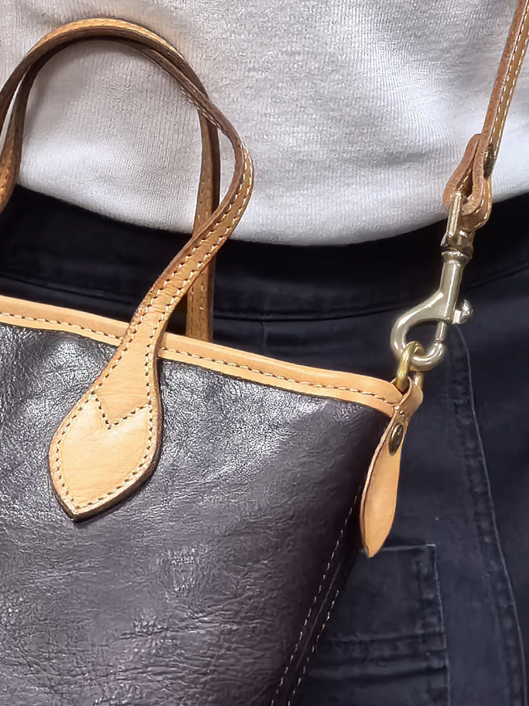 Women's Leather Work Tote