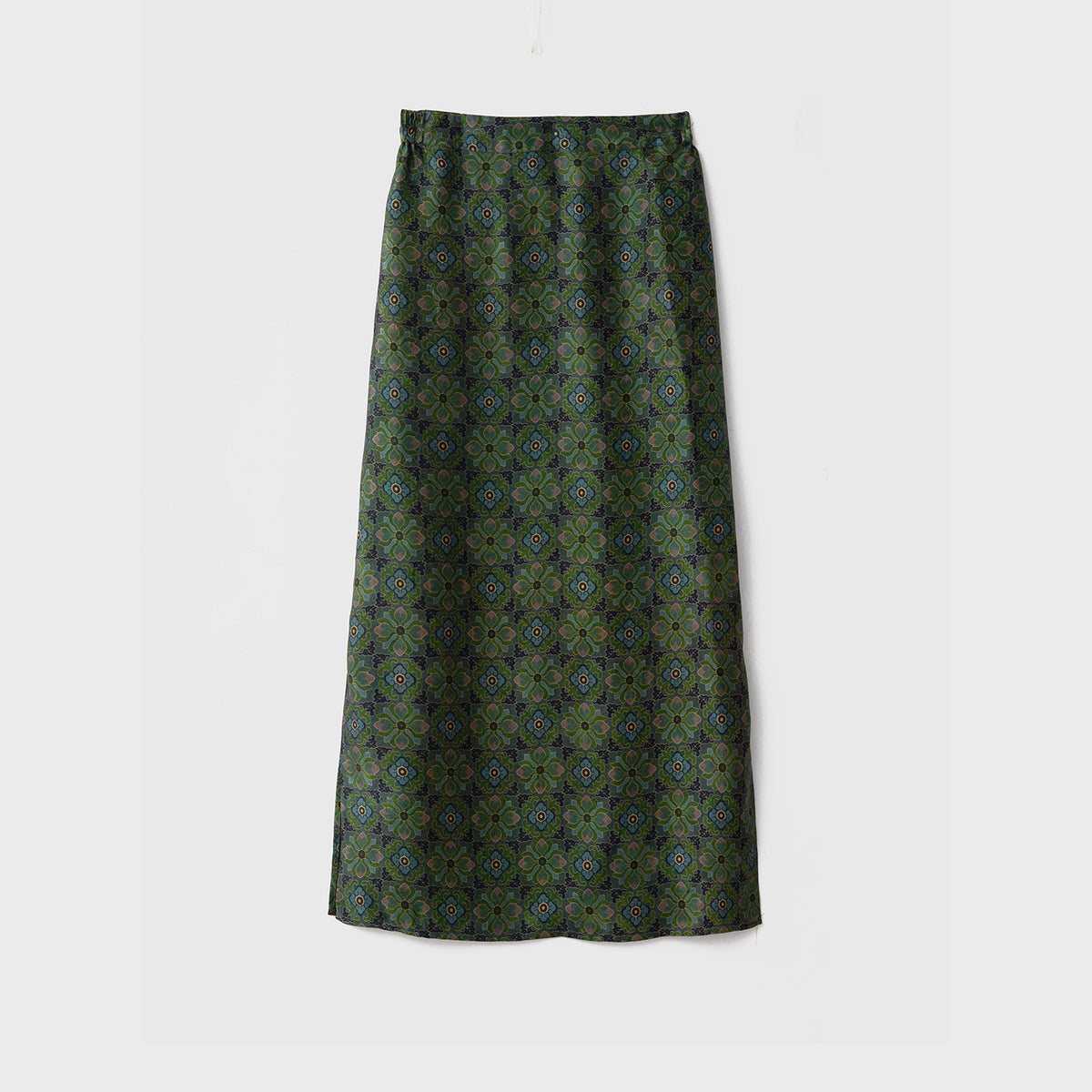 Women’s Mulberry Silk Printed Maxi Skirt