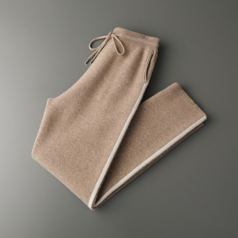 Men’s Cashmere-Style Jogger Pants