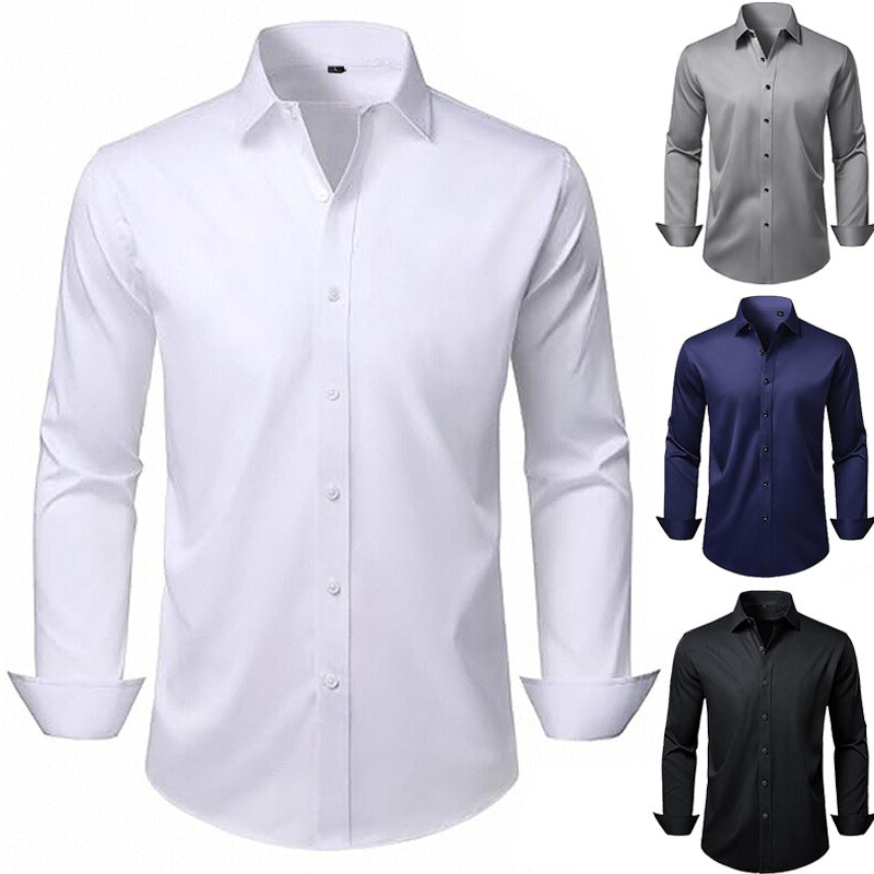 Men's Stretch Long-Sleeve Shirt