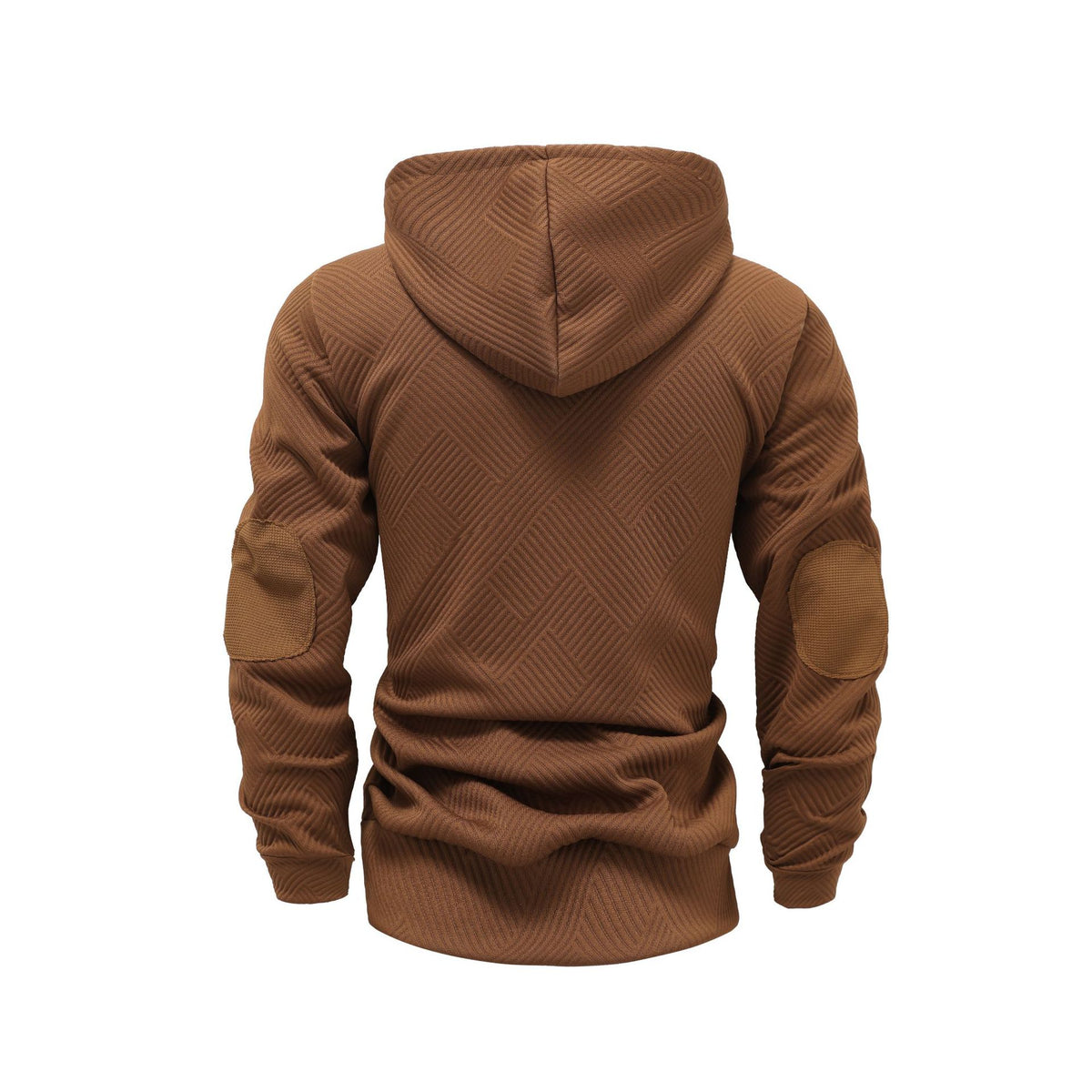 Men's Jacquard Hooded Sweatshirt