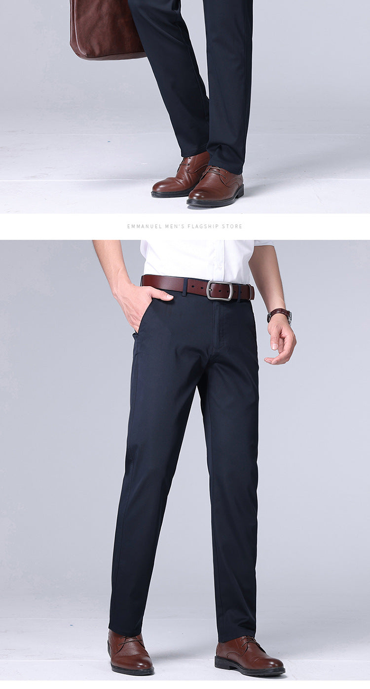 Men’s Casual Straight-Leg Pants