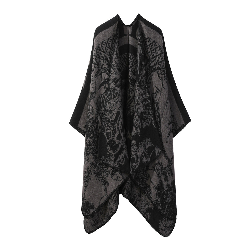 Soft Knit Wrap Shawl