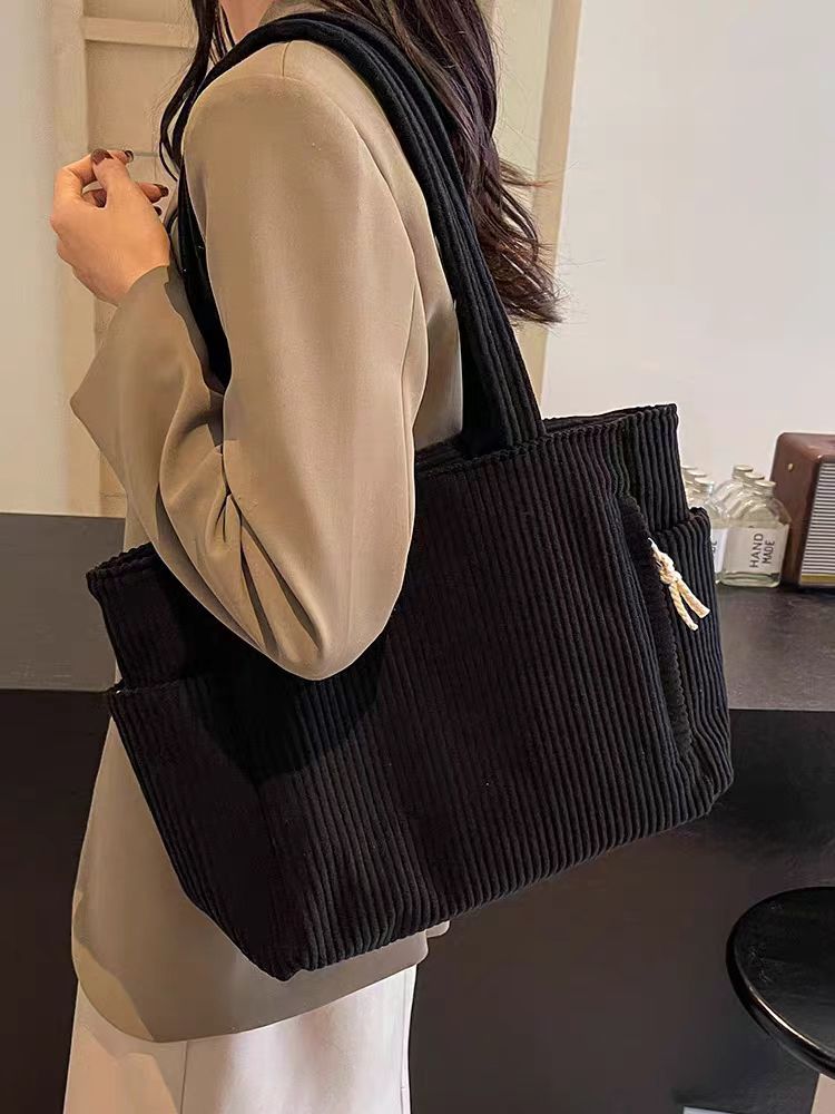 Corduroy Tote Bag