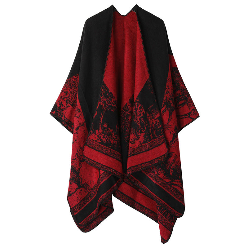 Soft Knit Wrap Shawl