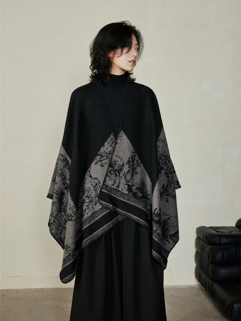 Soft Knit Wrap Shawl