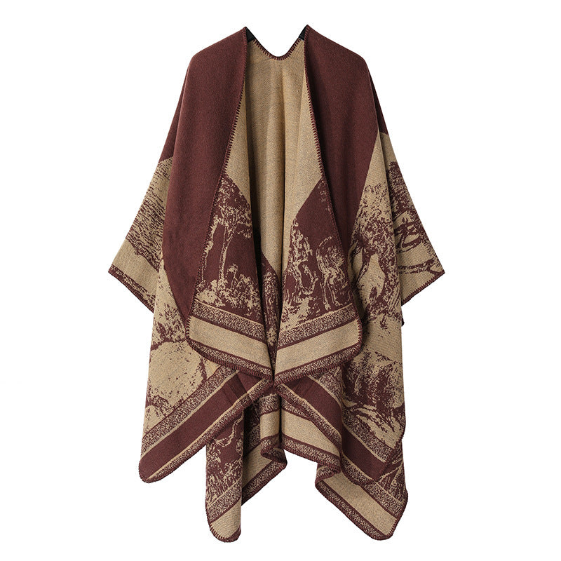 Soft Knit Wrap Shawl