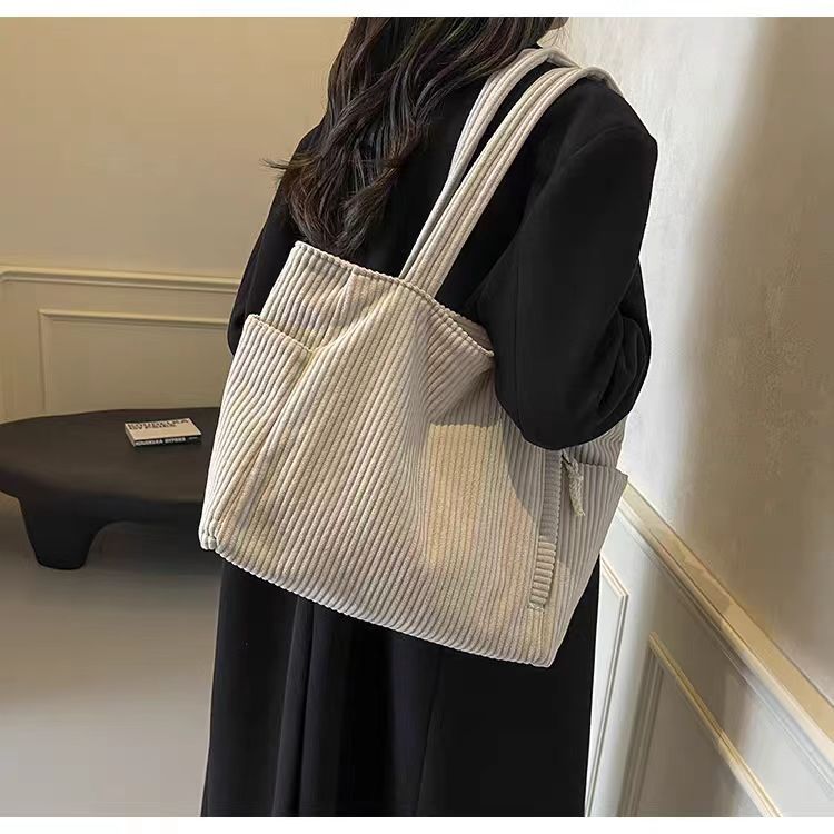 Corduroy Tote Bag