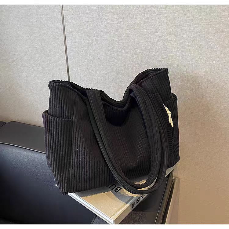 Corduroy Tote Bag