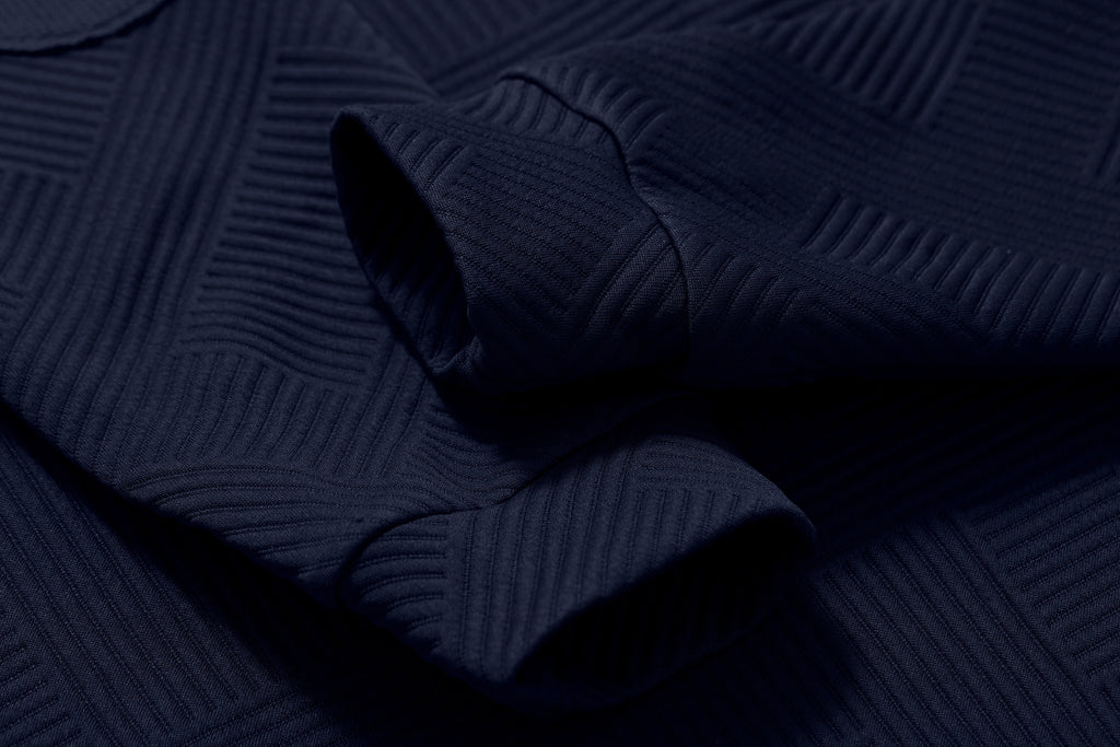 Men's Jacquard Hooded Sweatshirt
