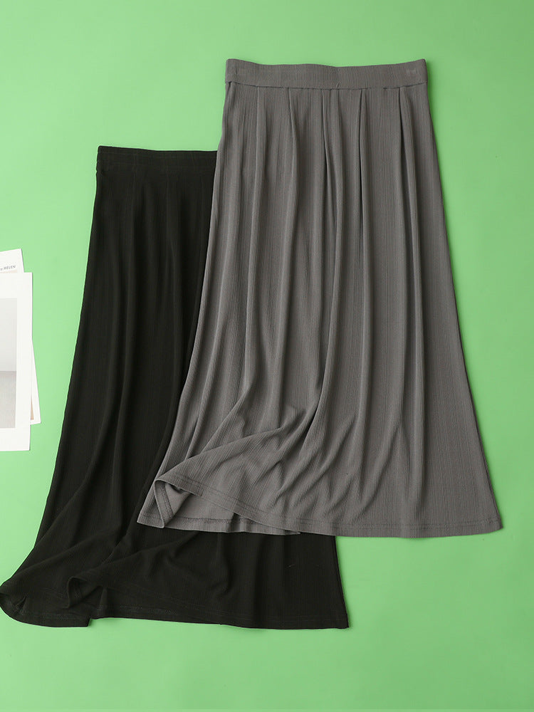 Mulberry Silk A-Line Skirt