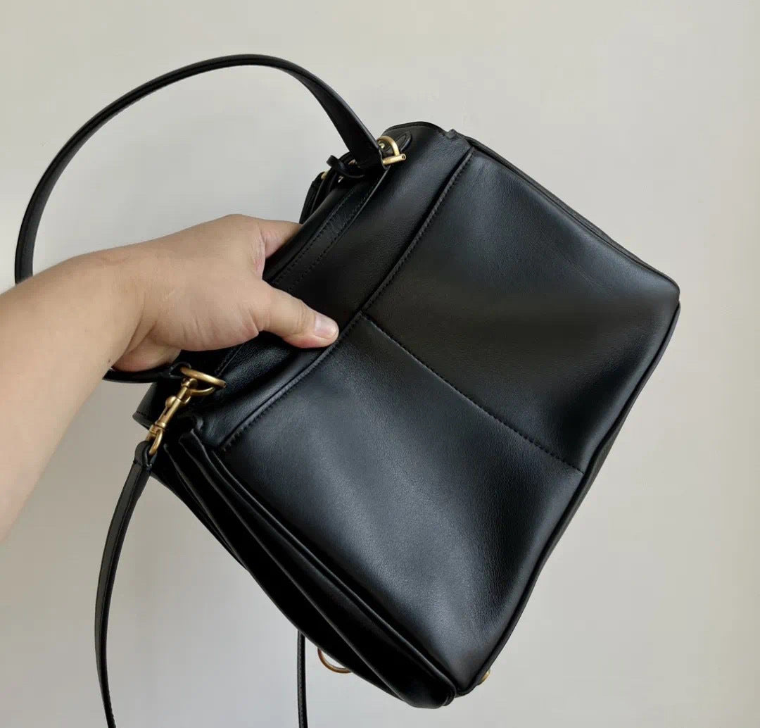 Women's Leather Rodeo Tote Bag