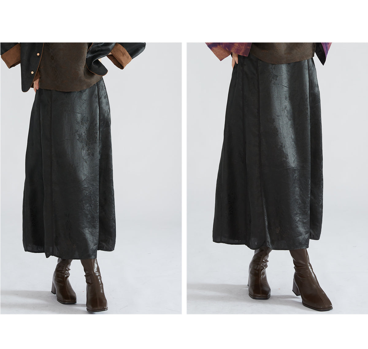 Women’s Mulberry Silk High-Waist Skirt