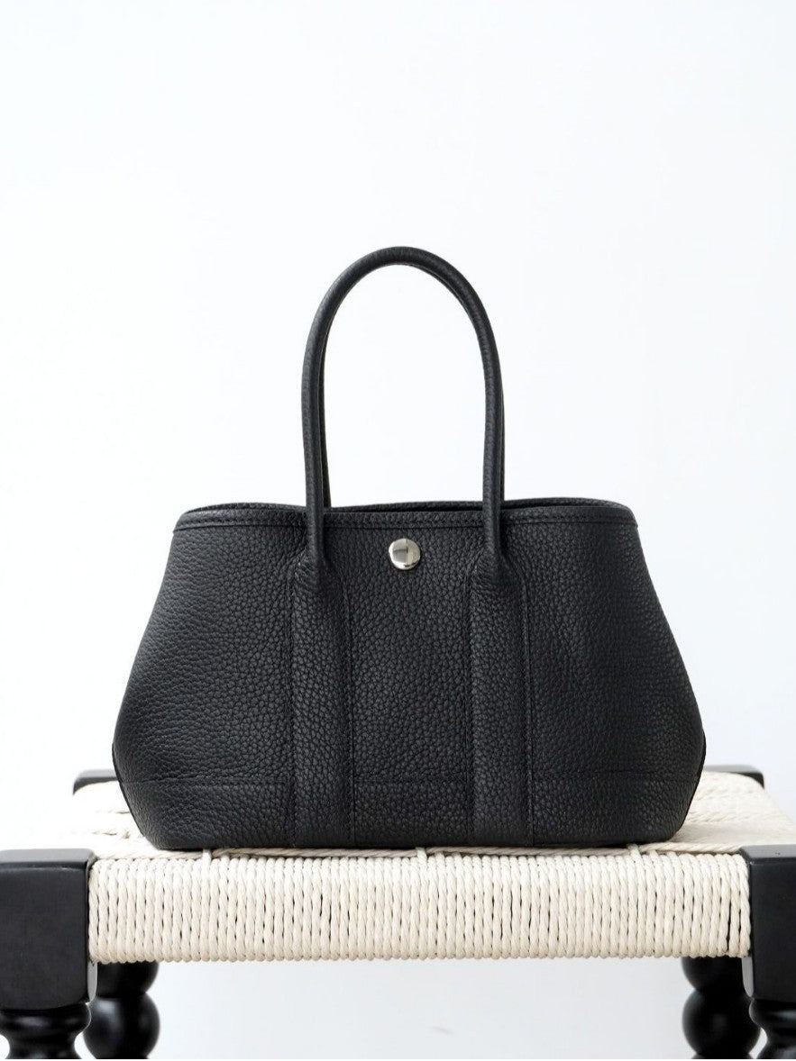 Mini Garden Genuine Leather Handbag