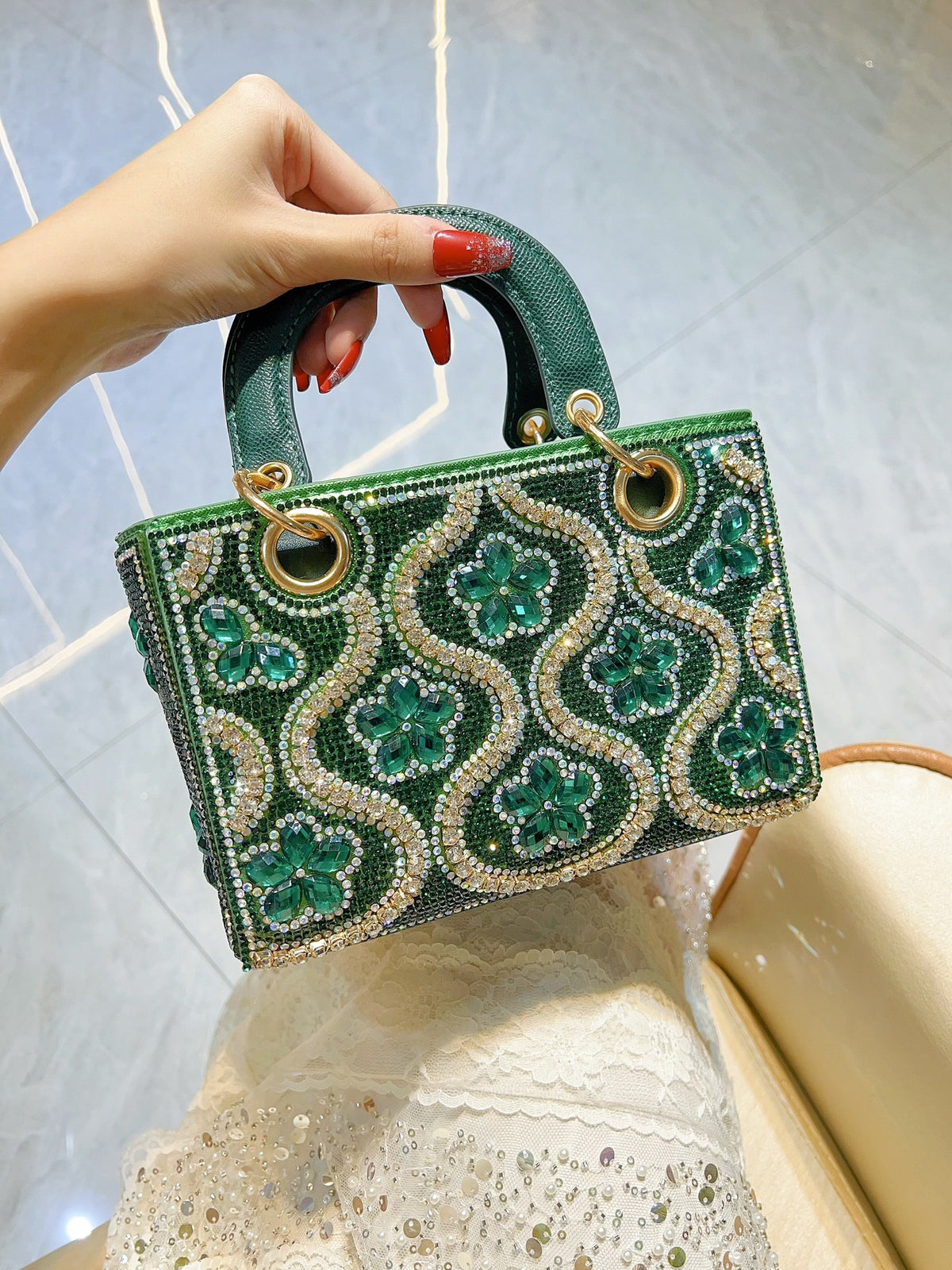 Structured Crossbody Handbag