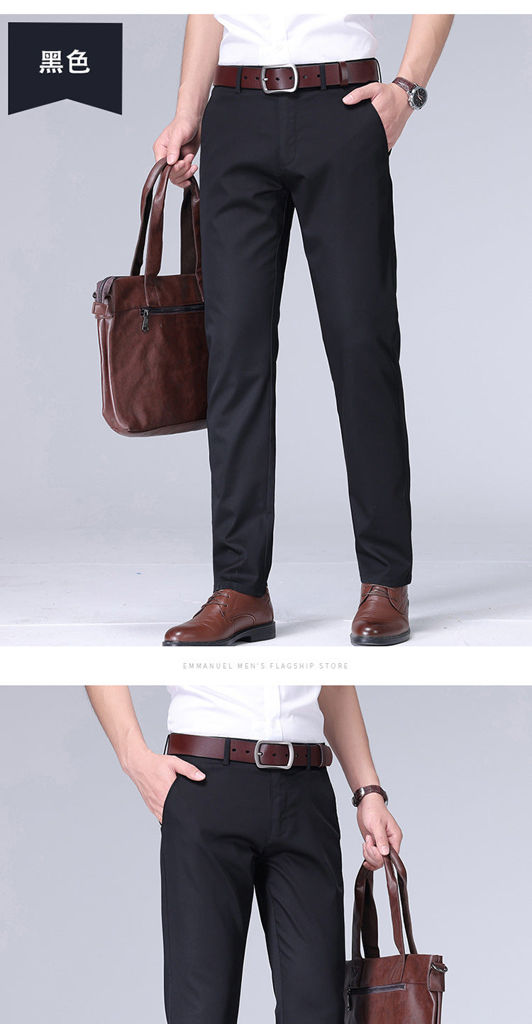 Men’s Casual Straight-Leg Pants