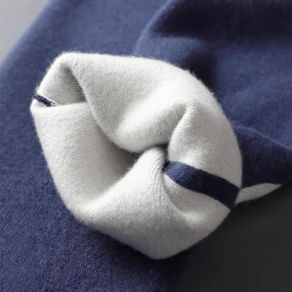 Men’s Cashmere-Style Knit Pants