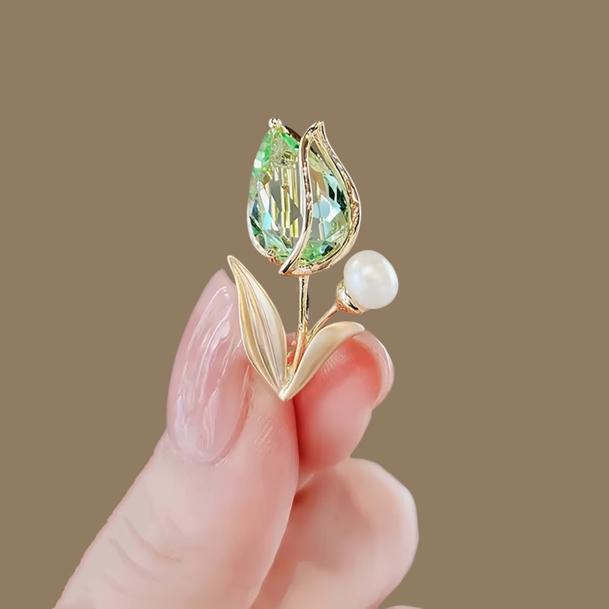 Tulip Flower Brooch