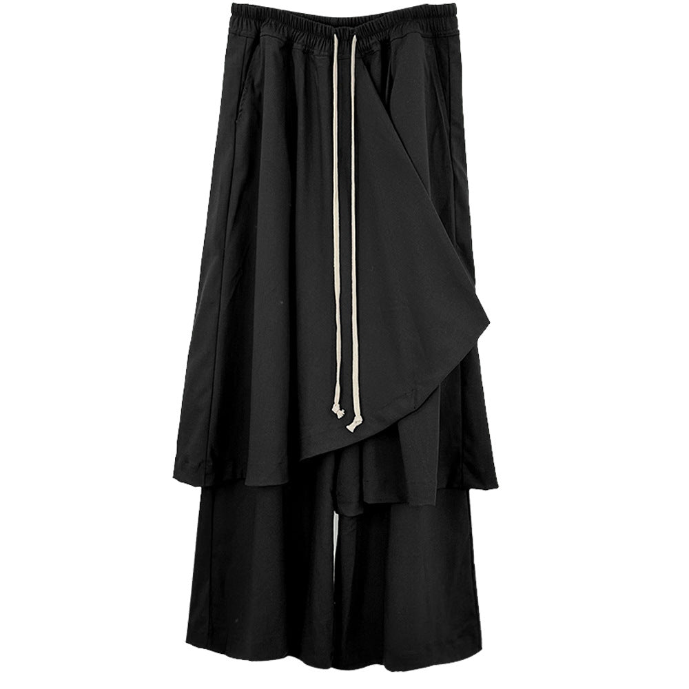 Men's Asymmetrical Casual Drawstring Pants