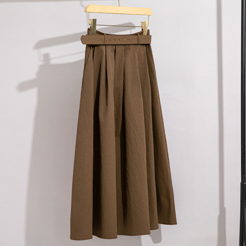 Women’s Pleated A-Line Skirt