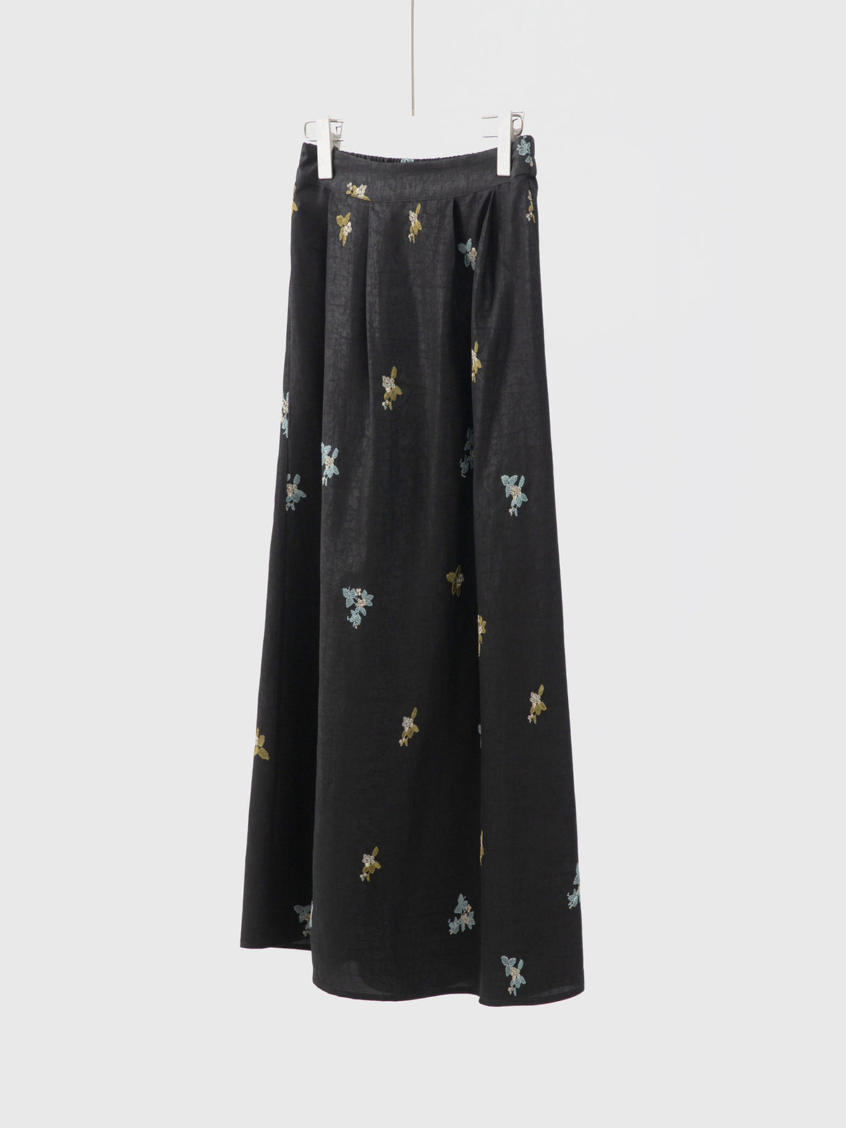 Women’s Mulberry Silk Embroidered Skirt