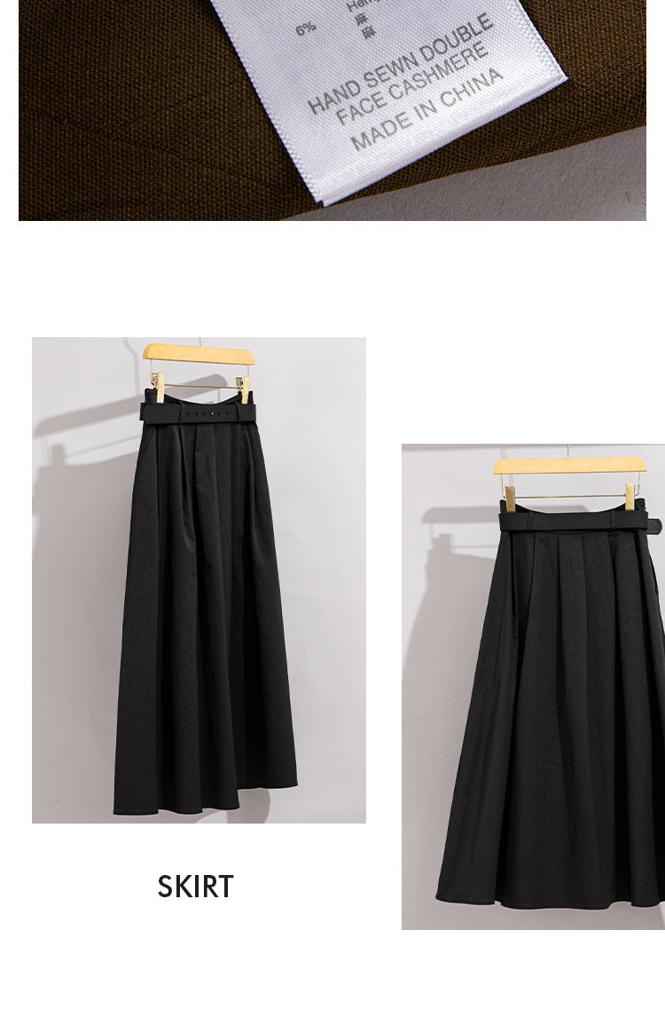 Women’s Pleated A-Line Skirt