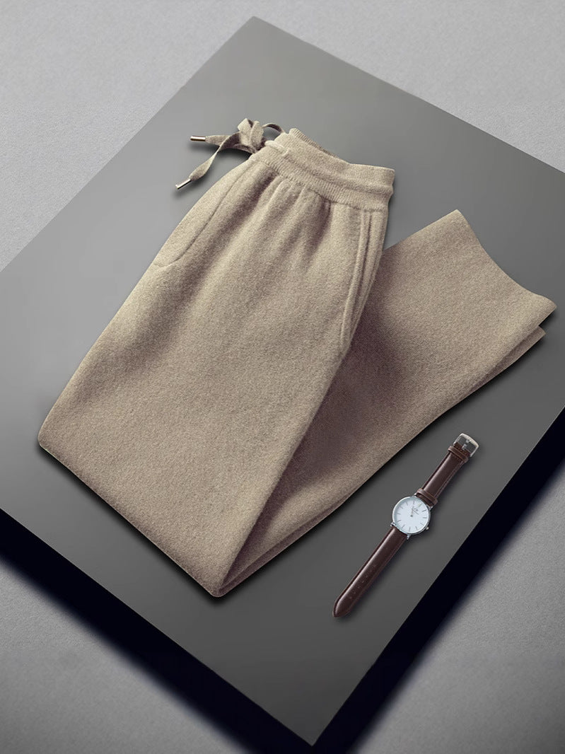 Men’s Cashmere-Style Casual Pants