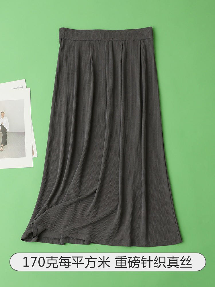 Mulberry Silk A-Line Skirt