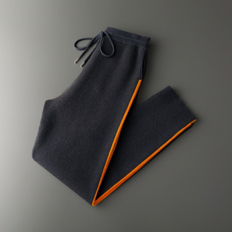 Men’s Cashmere-Style Knit Pants