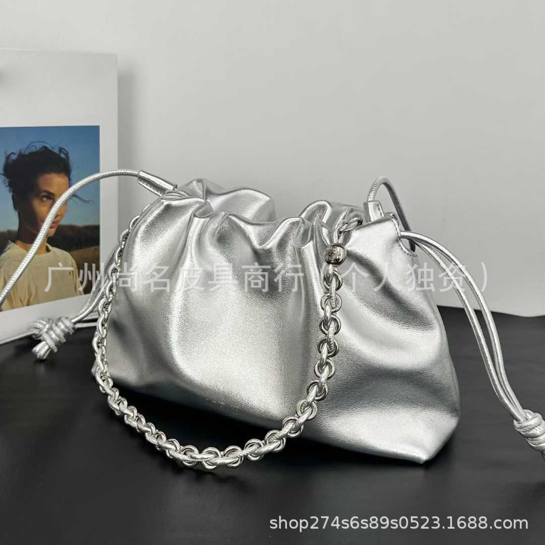 Women’s Pleated Shoulder Bag