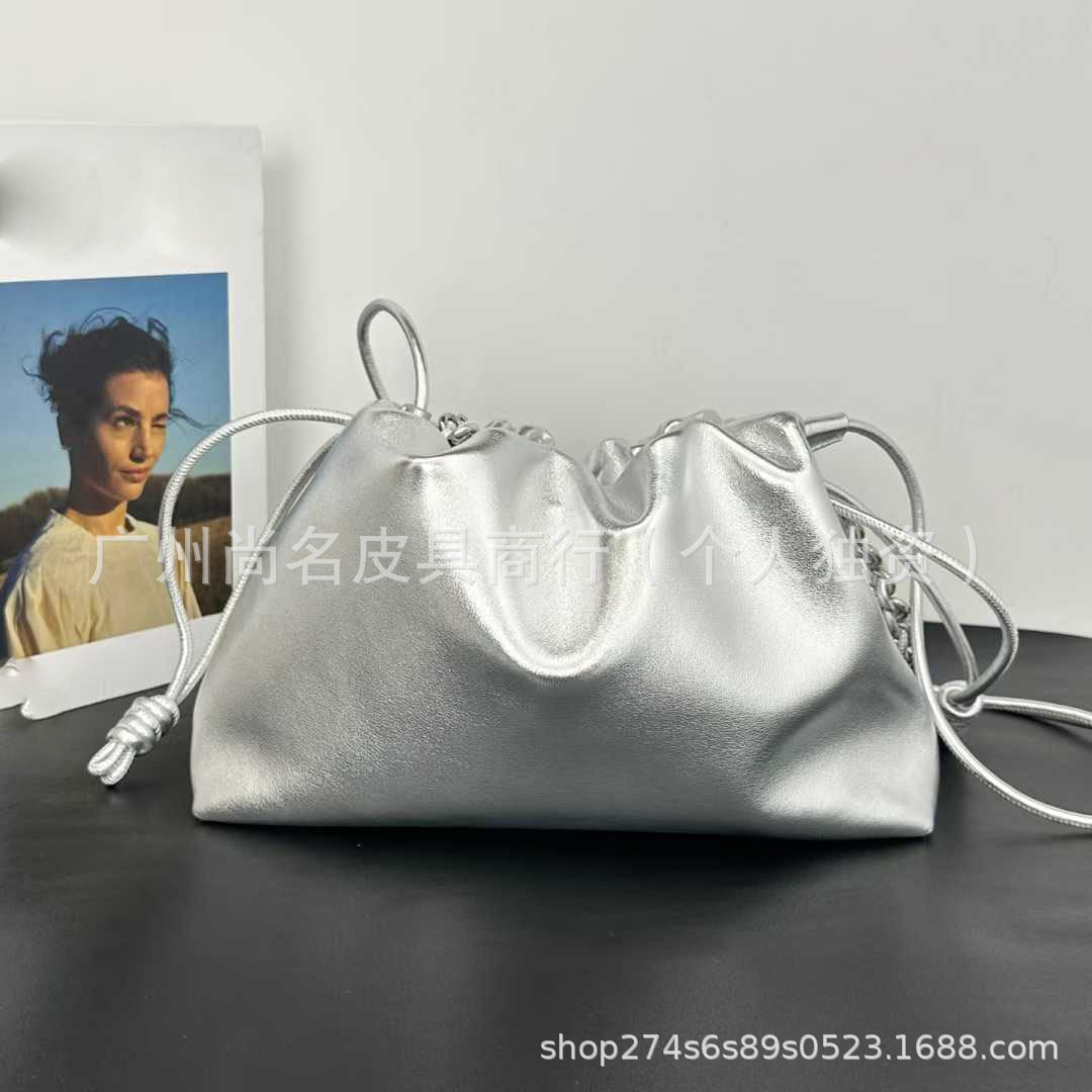 Women’s Pleated Shoulder Bag