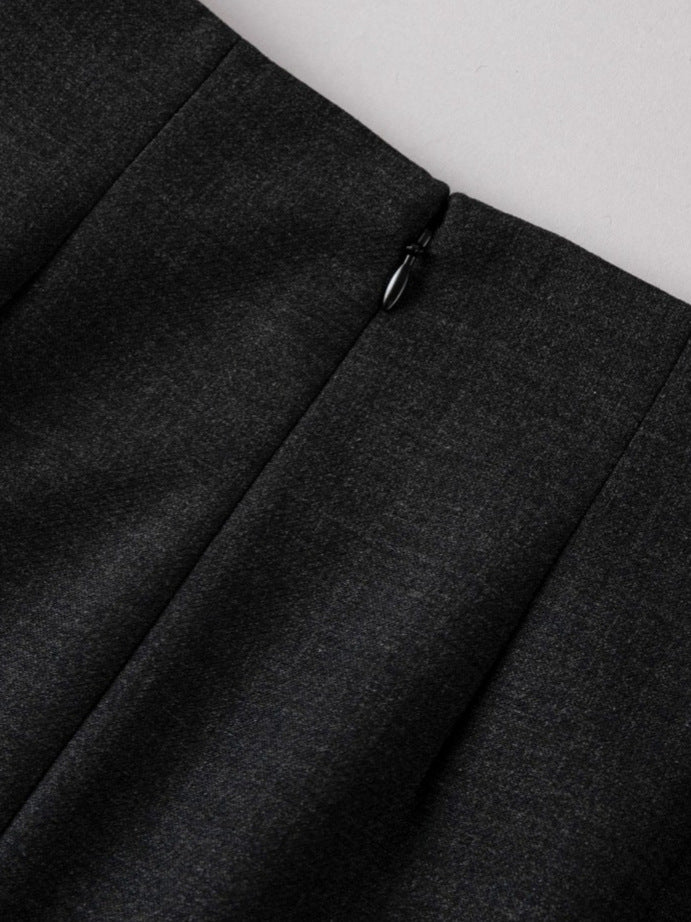 Women’s Wool Midi Skirt