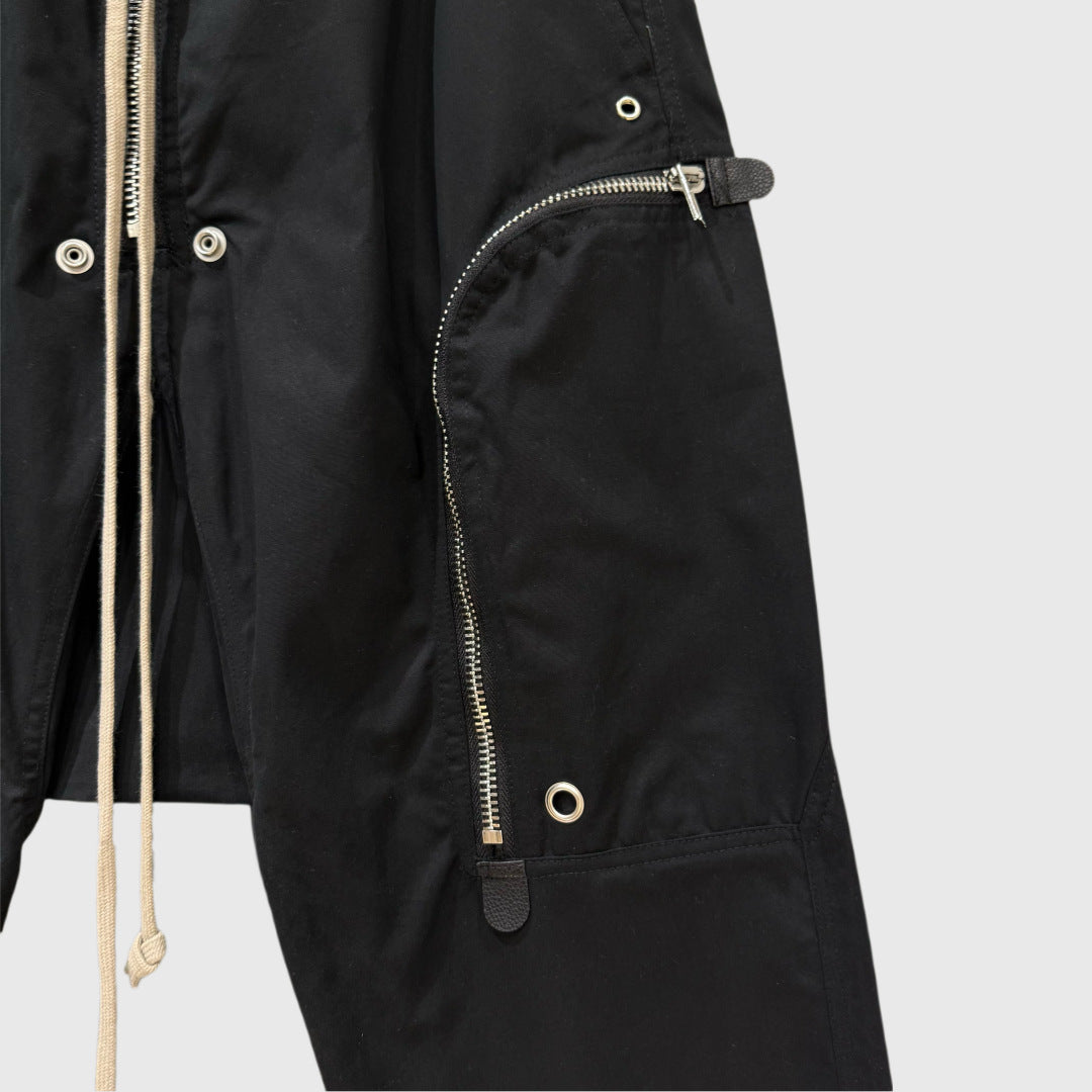 Men’s Multi-Pocket Cropped Casual Pants