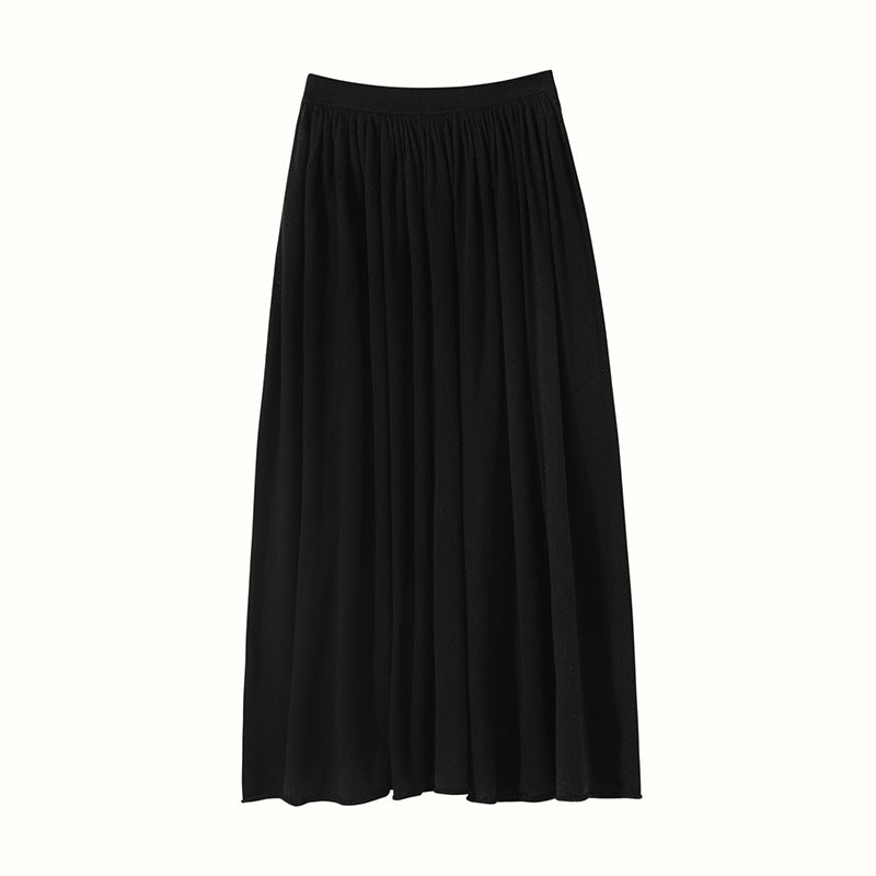 Women’s Cashmere-Style Straight Skirt