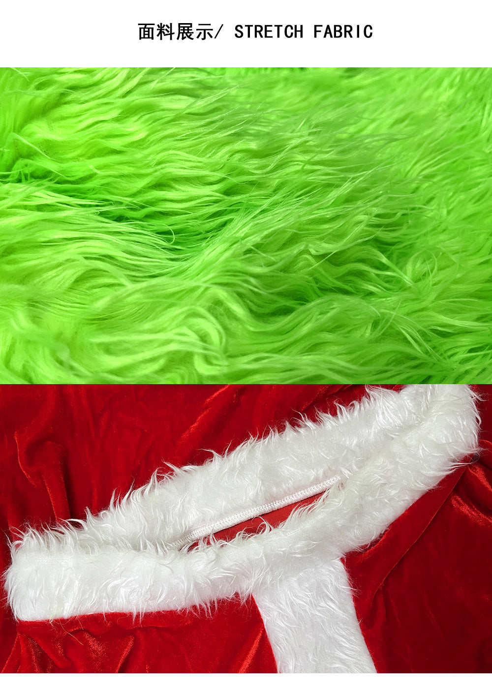 Green Holiday Monster Costume Set