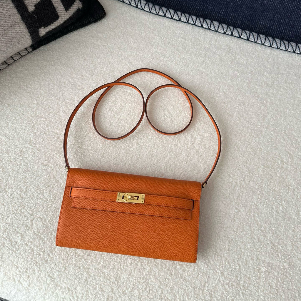 Hand-Stitched Cowhide Crossbody Bag