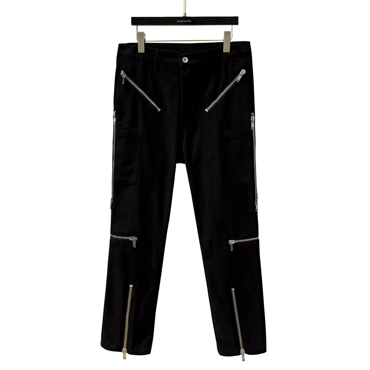 Men’s Retro Multi-Zip Casual Pants