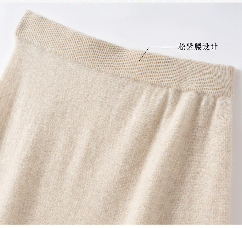 Women’s Pure Cashmere Midi Skirt