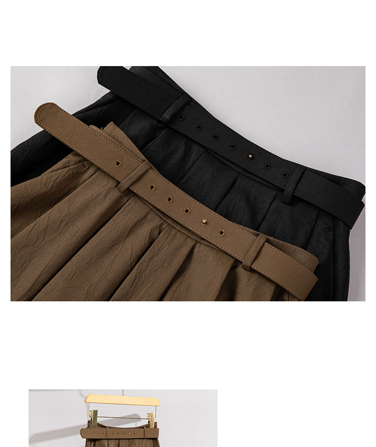 Women’s Pleated A-Line Skirt