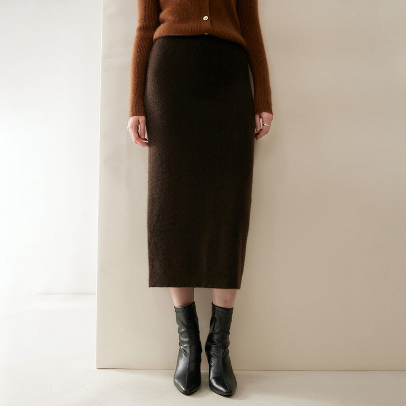 Women’s Pure Cashmere Midi Skirt