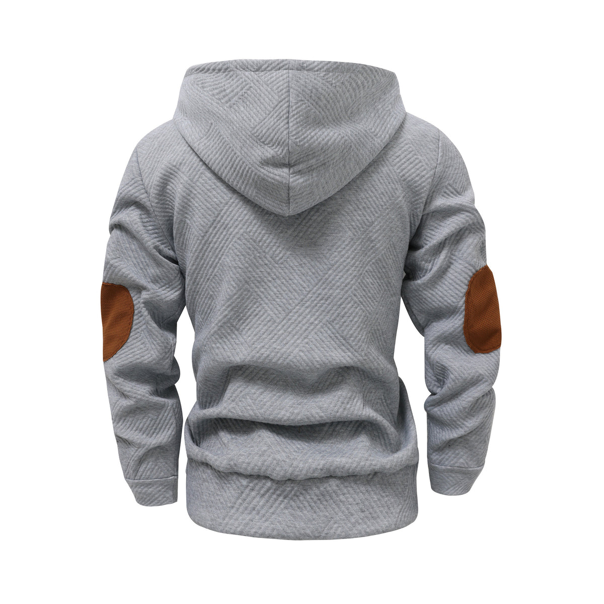 Men's Jacquard Hooded Sweatshirt